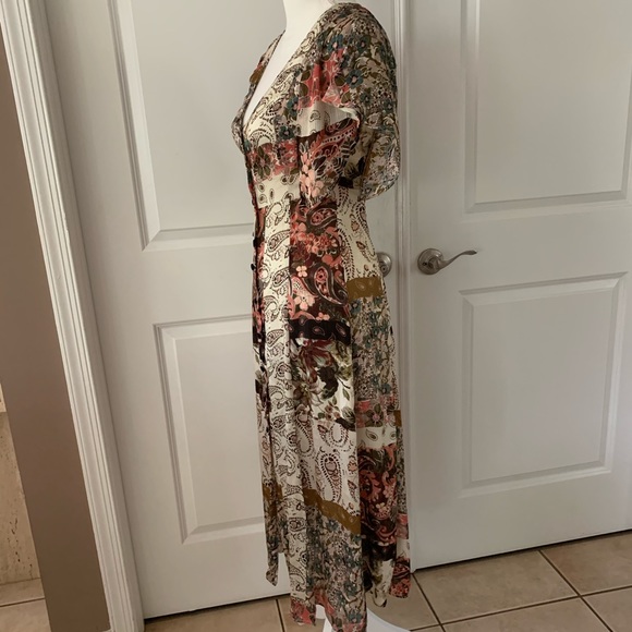 ZARA DENIM midi dress - Picture 8 of 16